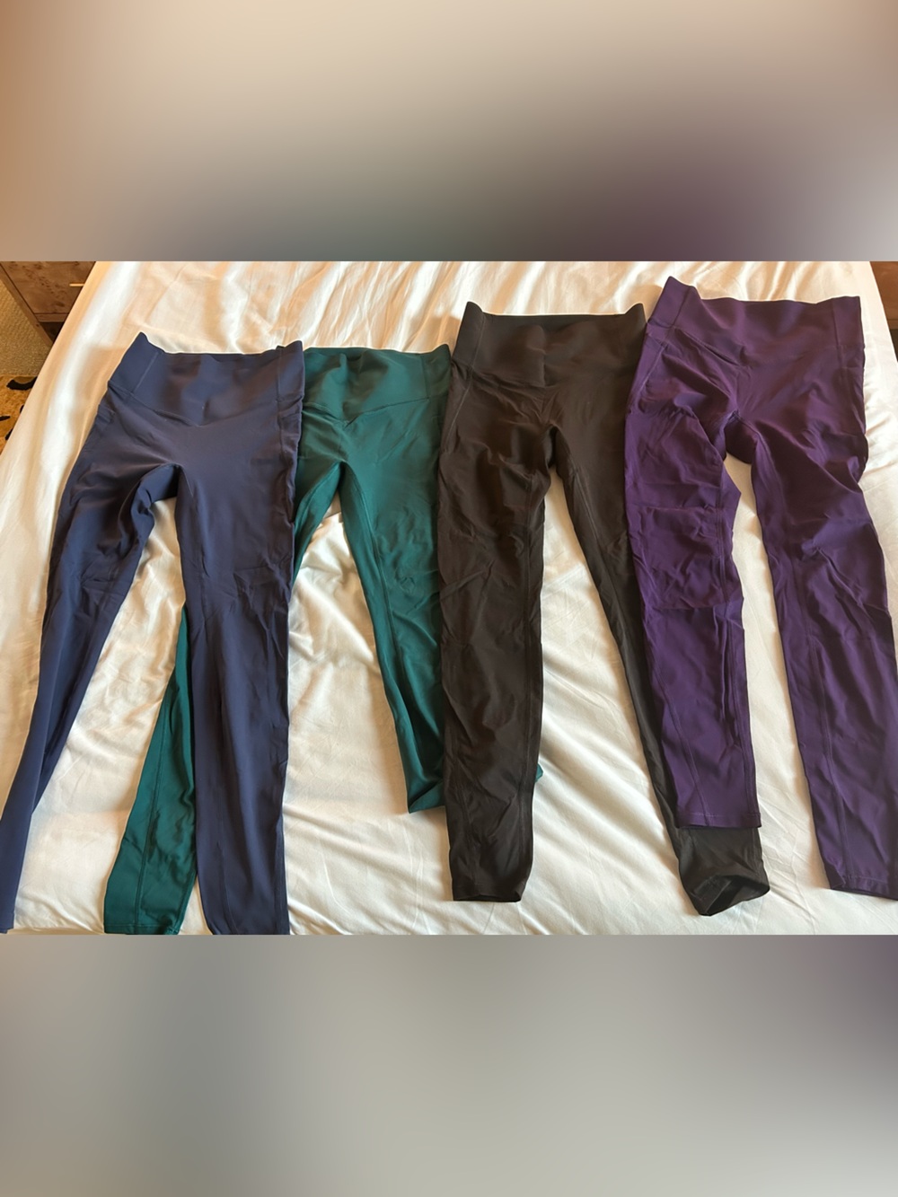 4 Halara UltraSculpt SoCinched Leggings Size M Full Length Bundle